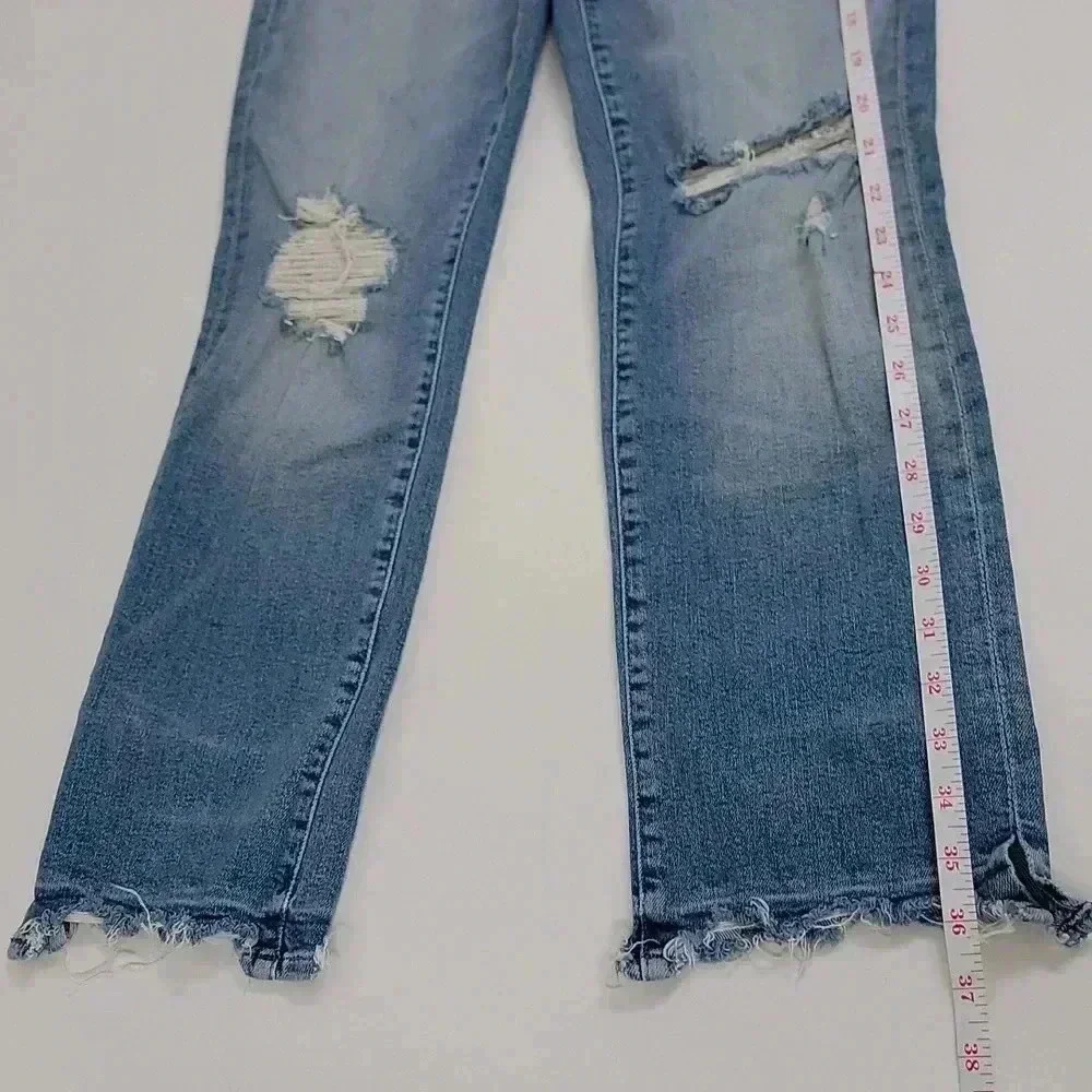 Mother Rascal Ankle Snippet Chew push the envelope Jeans 29